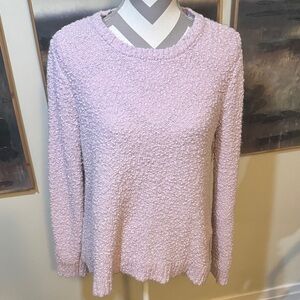 Marled Reunited Clothing Cozy Lavender Textured Sweater Size Large